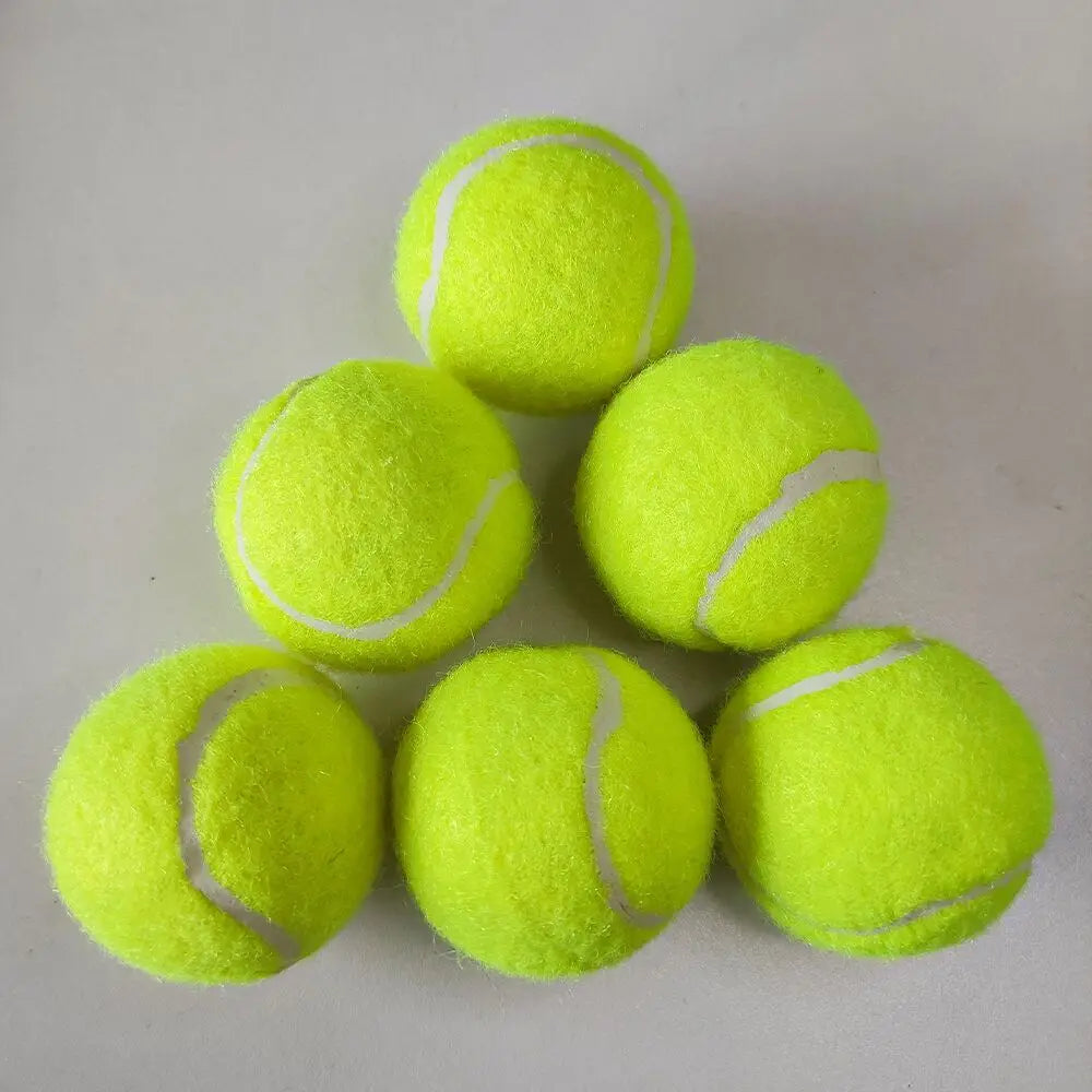 6pcs/ Pack Dog Balls Pet Tennis Toy ball Automatic Thrower Supporting Launch Bouncy Spare ball