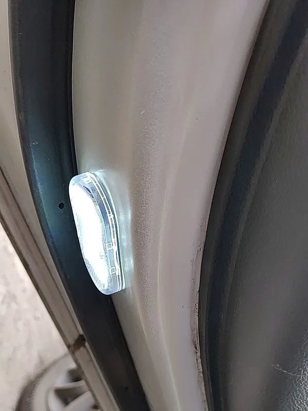 Car Led Welcome Light Magnetic Control USB Charging Auto Open Door Safe Anti-collision Signal Lamp