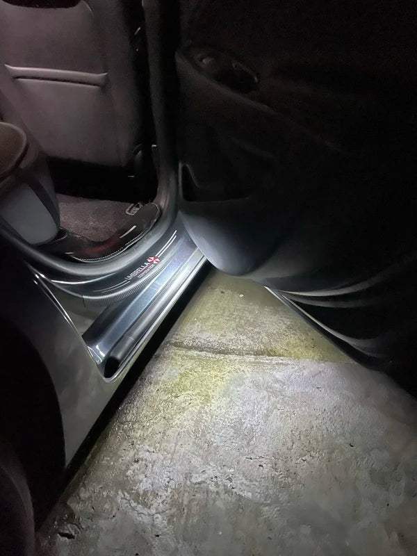 Car Led Welcome Light Magnetic Control USB Charging Auto Open Door Safe Anti-collision Signal Lamp