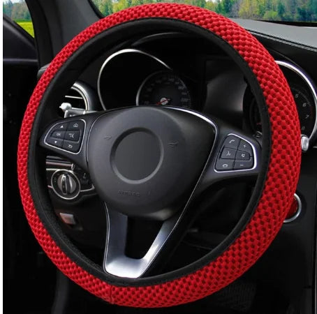 Universal Car Steering Wheel Cover Leather  Car steering sleeve Car Accessories Auto Steering-Weel covers Auto Upholstery