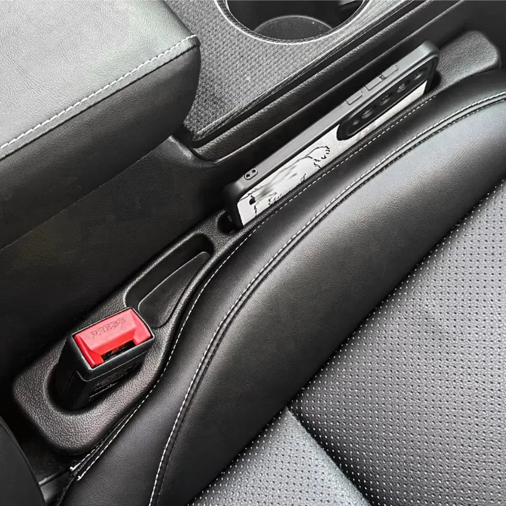 2PCS Car Seat Gap Filler Organizer – No Drop Seat Guard for Cars & SUVs
