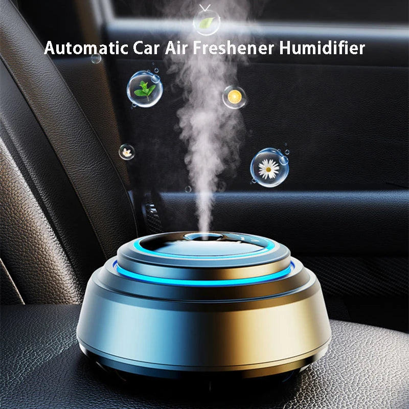 Smart Car Air Freshener Aromatherapy Fragrance Air Humidifier For Car Interior Purifying Seat Perfume Oils Diffuser Accessories