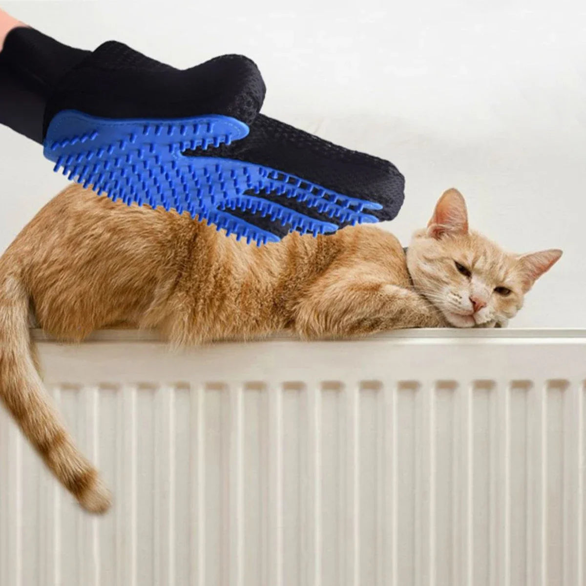 1 PCS Cat Glove Cat Grooming Glove Pet Brush Glove for Cat Dog Hair Remove Brush Dog Deshedding Cleaning Combs Massage Gloves