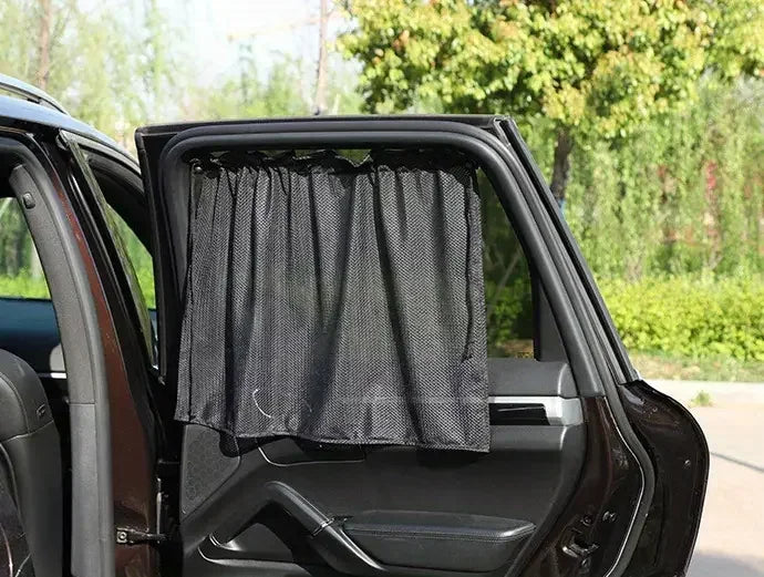 Summer Car Sunshade Curtains , Blocks UV Rays, Keeps Interior Cool, and Protects from Fading - Durable and Easy to Install