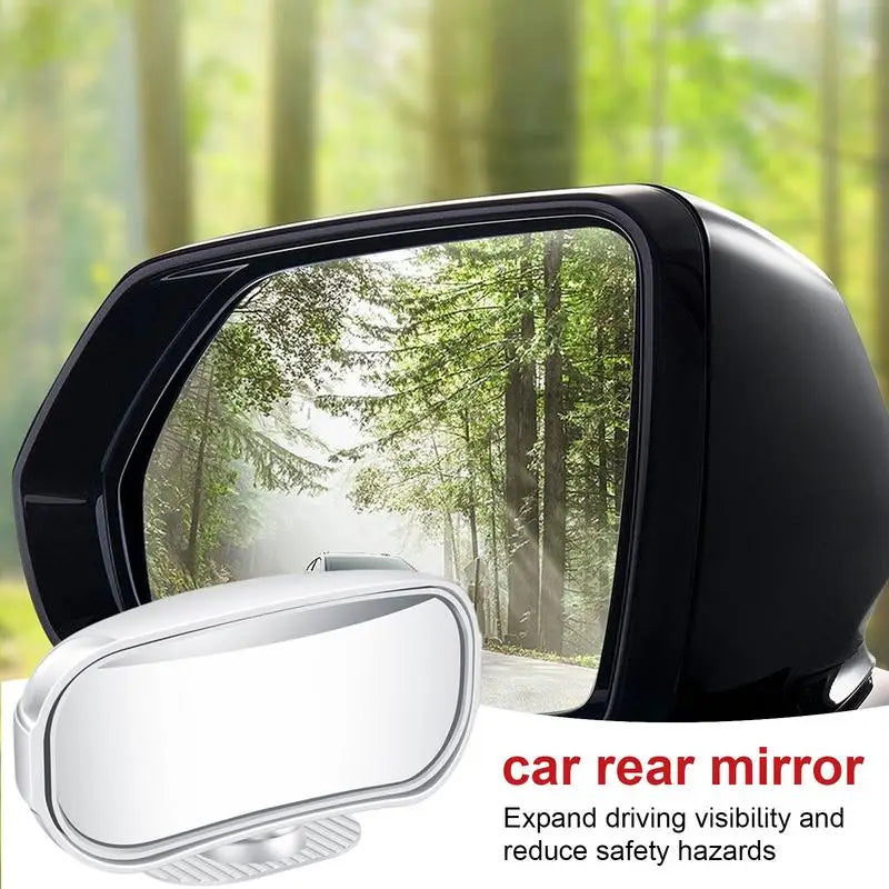 Blind Spot Mirrors 360 Degree Rotating Car Safety Side Mirrors for Reversing and Rearview Auxiliary Mirrors for Trucks Cars SUVs