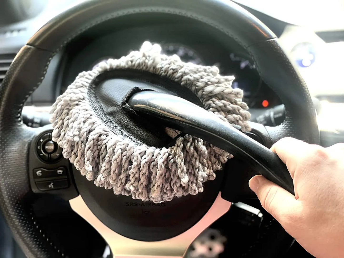 Microfiber Car Duster – Interior & Exterior Cleaning Brush