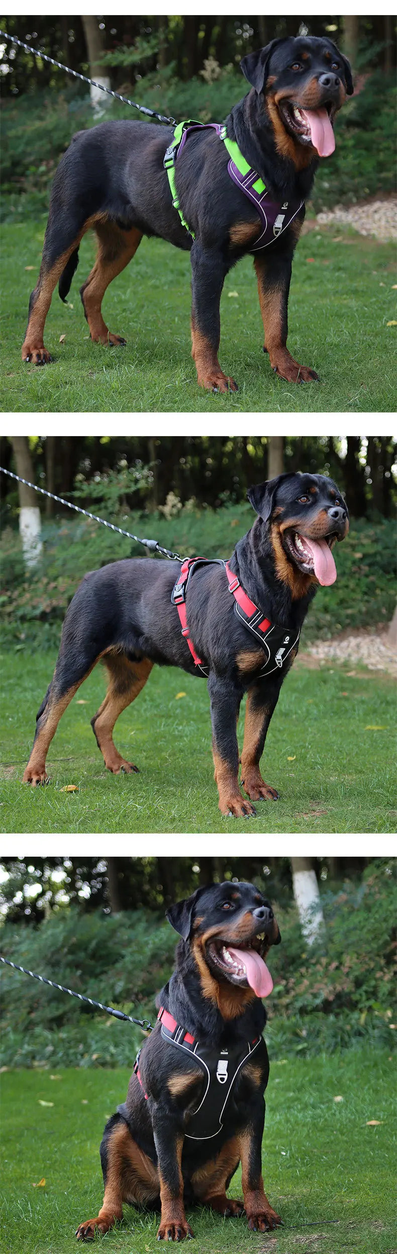 Harness Reflective Saddle Dog Adjustable Pet Harness No Pull Walking Training Small Medium Large Big Dogs Chest Strap Product