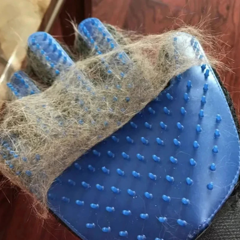 1 PCS Cat Glove Cat Grooming Glove Pet Brush Glove for Cat Dog Hair Remove Brush Dog Deshedding Cleaning Combs Massage Gloves