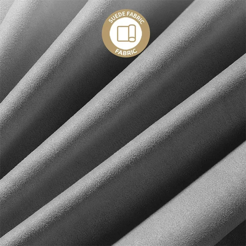 For Porsche Mercedes-Benz Maybach Same Suede Car Seat Memory Foam Lumbar Pillow Cushion Interior Headrest Accessory