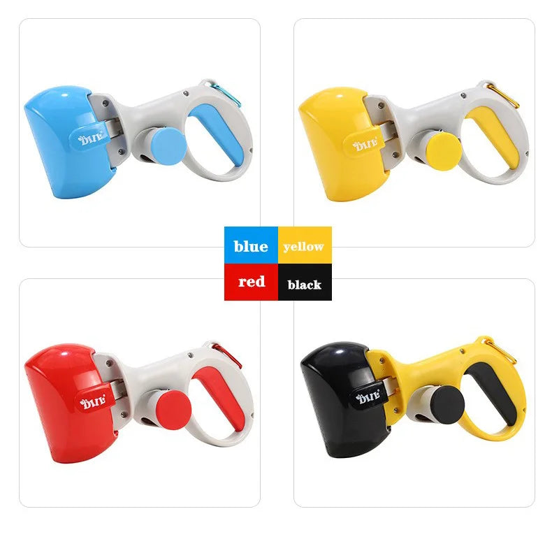 Portable Pet Poop Scooper with Bag Dispenser