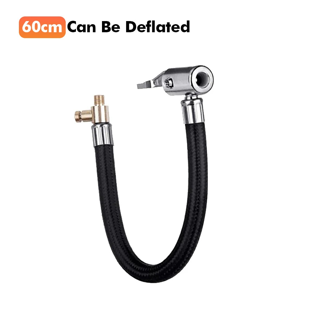 Car Tire Inflator Hose Air Pump With Quick Connector