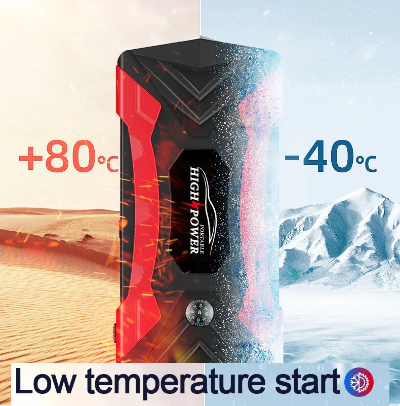 Power Bank Car Battery Starter Jump Starter Portable Charger Car Booster Car Battery Jump Starter