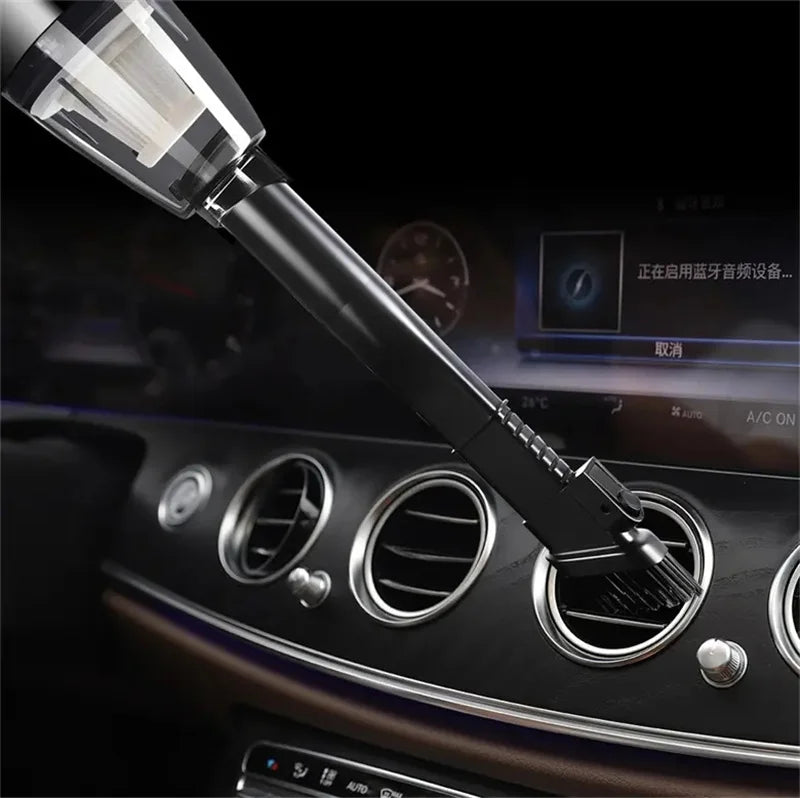 Handheld Cordless Car Vacuum Cleaner – 15000PA Powerful Suction, Portable Multi-Nozzle