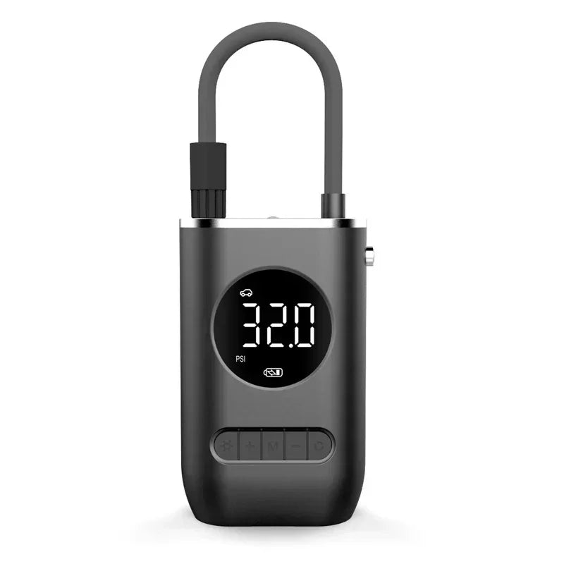 Portable Electric Tire Inflator 150PSI Mini Air Pump with Rechargeable Battery for Cars Motorcycles Bicycles and SportsEquipment