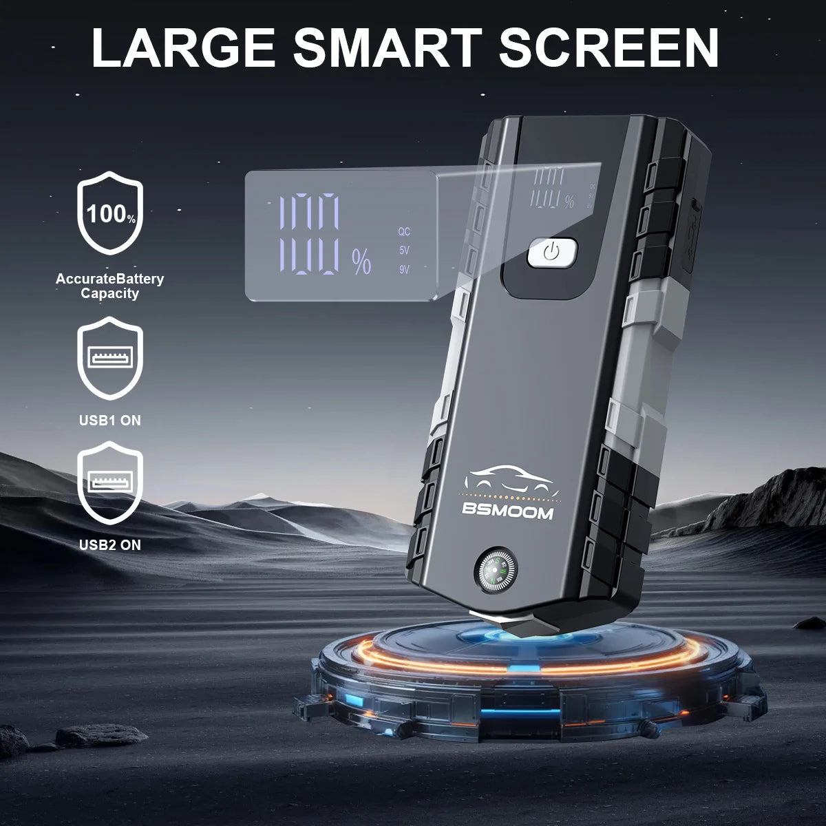 Power Bank 21800mAh Jump Starter Portable Charger Car Booster 12V Auto Starting Device Emergency Car Battery Starter