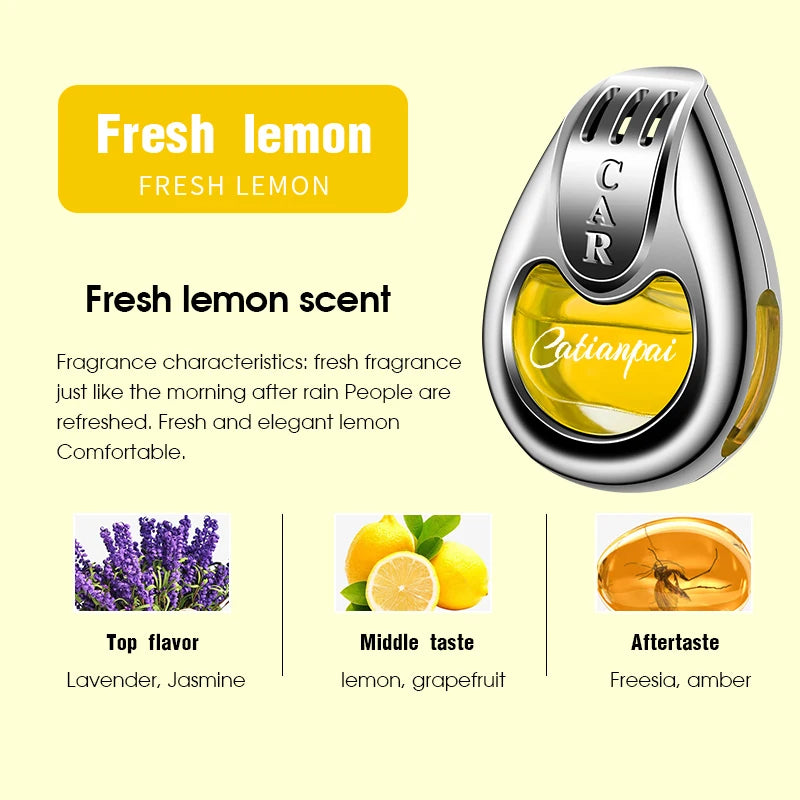 Car Air Freshener Fragrance Car Interior Air Vent Creative Diffuser Lasting Pendant Aromatherapy For Auto Smell Perfume Scent