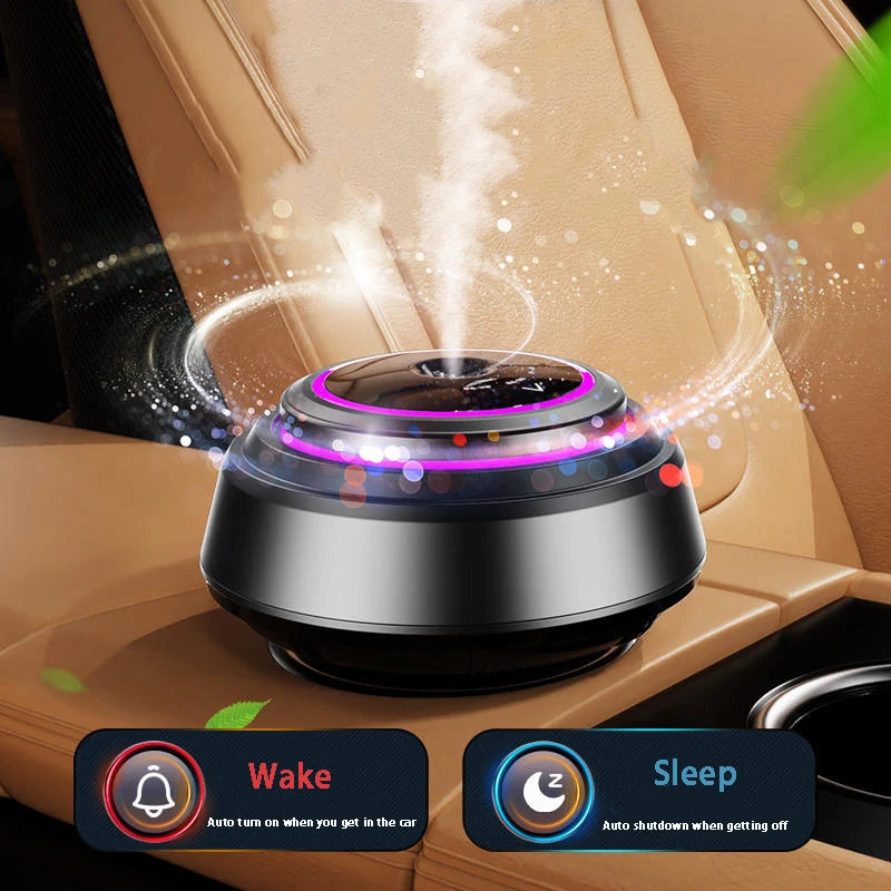 Smart Car Air Freshener Aromatherapy Fragrance Air Humidifier For Car Interior Purifying Seat Perfume Oils Diffuser Accessories