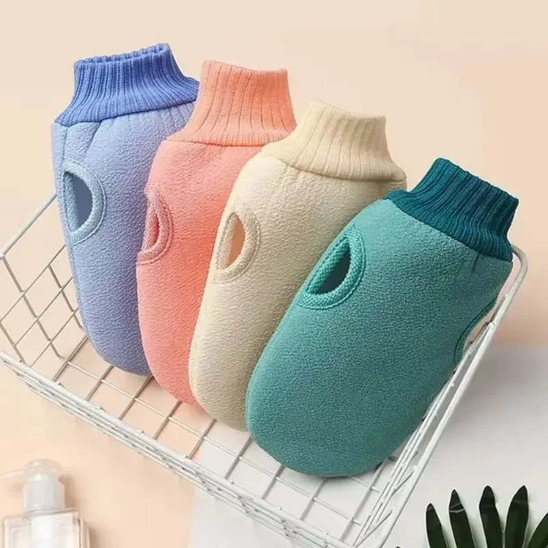 Bathroom Shower Exfoliating Gloves Dead Skin Bath Shower Spa Massage Body Bath Towel SPA Foam Body Cleaning Back Massage