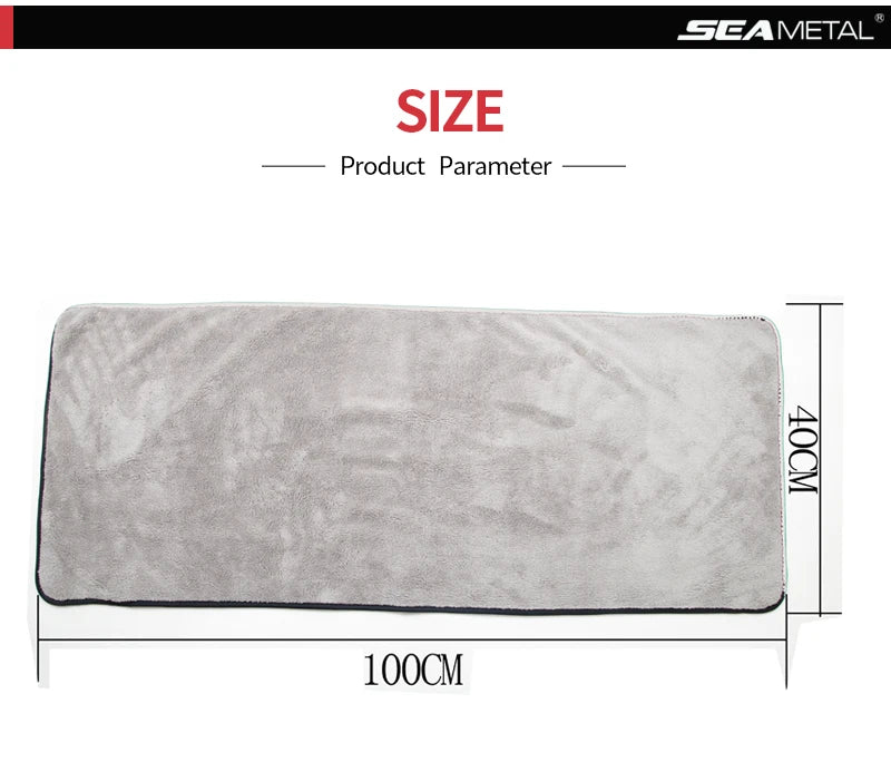 Microfiber Car Wash Towel – Ultra-Soft & Absorbent