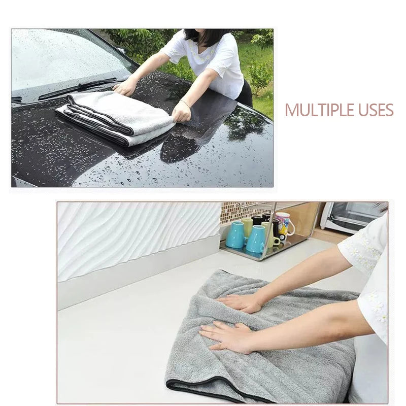 Microfiber Car Wash Towel – Ultra-Soft & Absorbent