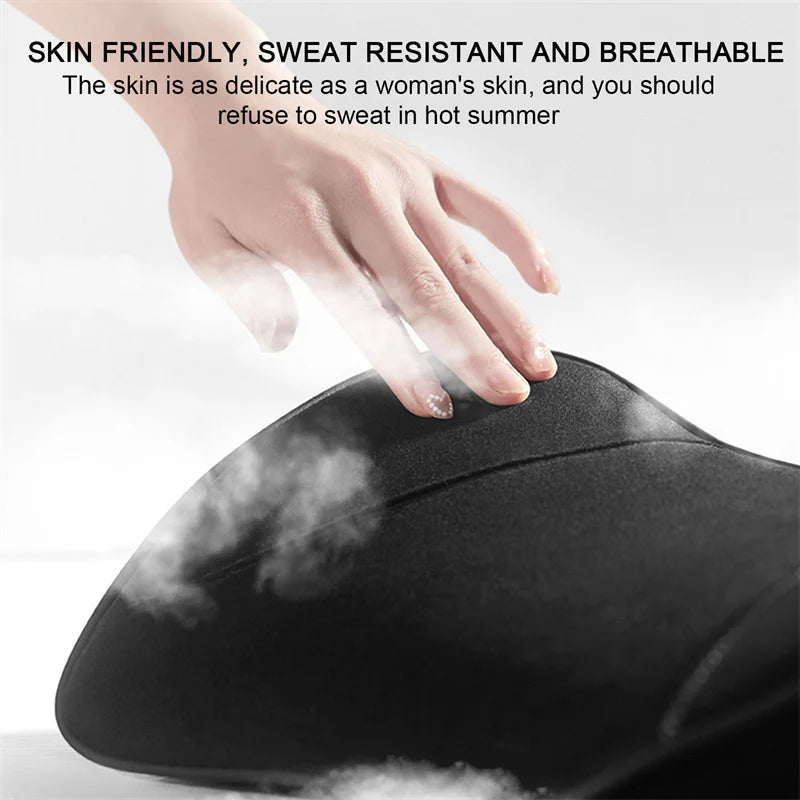 For Porsche Mercedes-Benz Maybach Same Suede Car Seat Memory Foam Lumbar Pillow Cushion Interior Headrest Accessory