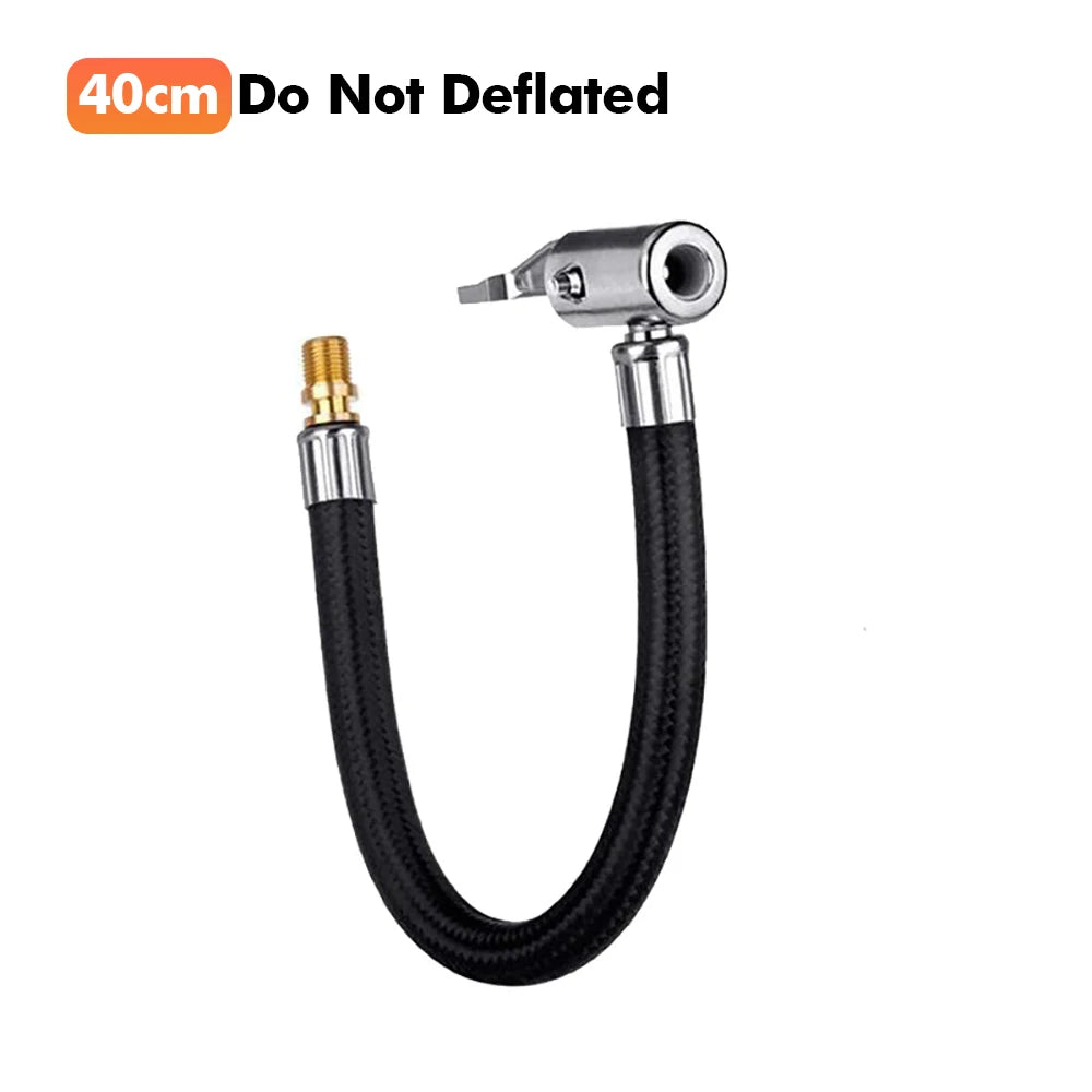 Car Tire Inflator Hose Air Pump With Quick Connector