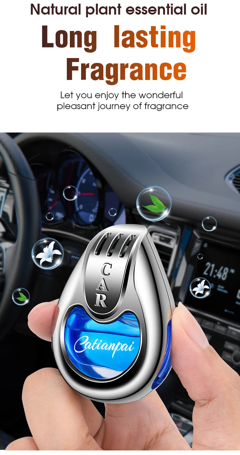 Car Air Freshener Fragrance Car Interior Air Vent Creative Diffuser Lasting Pendant Aromatherapy For Auto Smell Perfume Scent