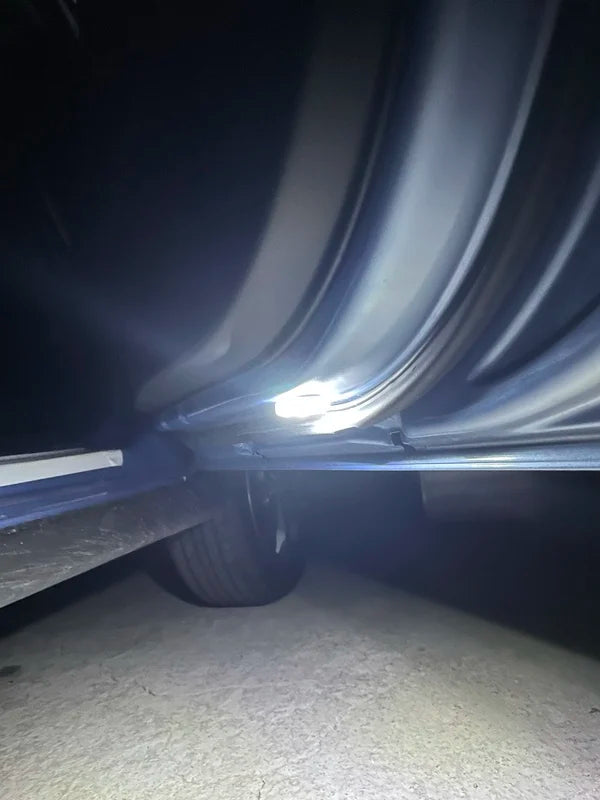 Car Led Welcome Light Magnetic Control USB Charging Auto Open Door Safe Anti-collision Signal Lamp