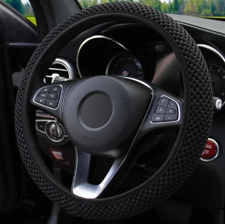 Universal Car Steering Wheel Cover Leather  Car steering sleeve Car Accessories Auto Steering-Weel covers Auto Upholstery