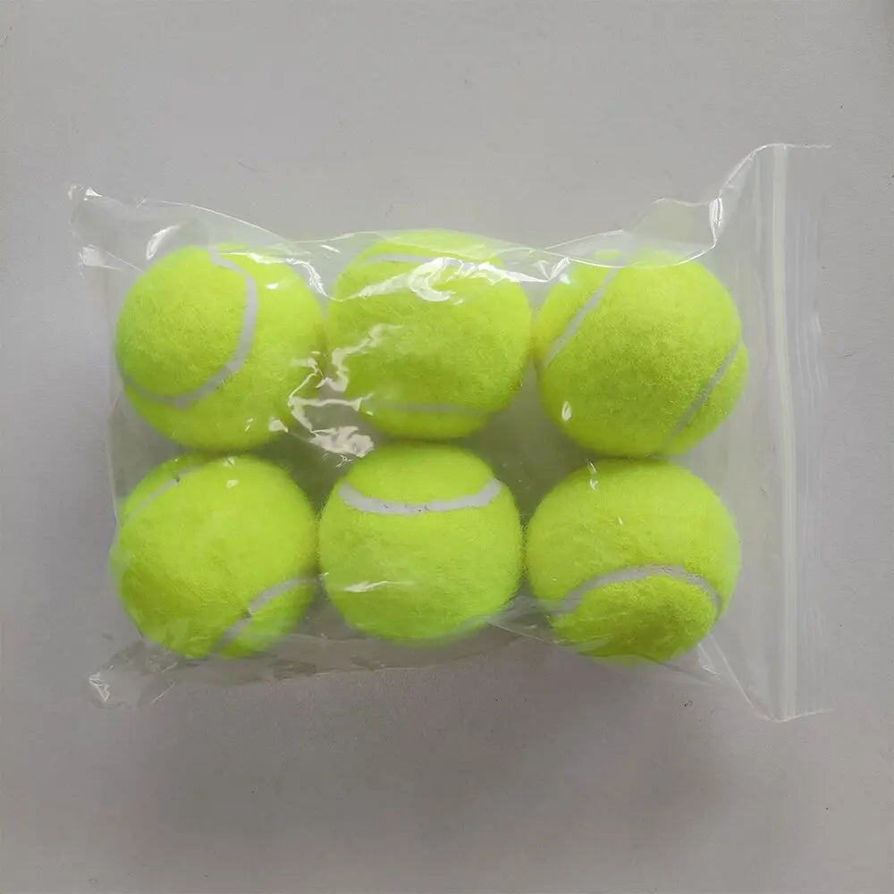 6pcs/ Pack Dog Balls Pet Tennis Toy ball Automatic Thrower Supporting Launch Bouncy Spare ball