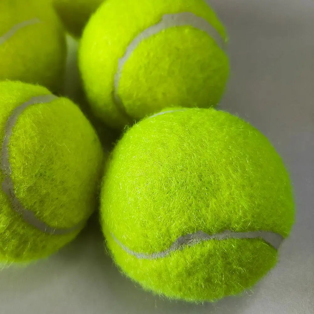 6pcs/ Pack Dog Balls Pet Tennis Toy ball Automatic Thrower Supporting Launch Bouncy Spare ball