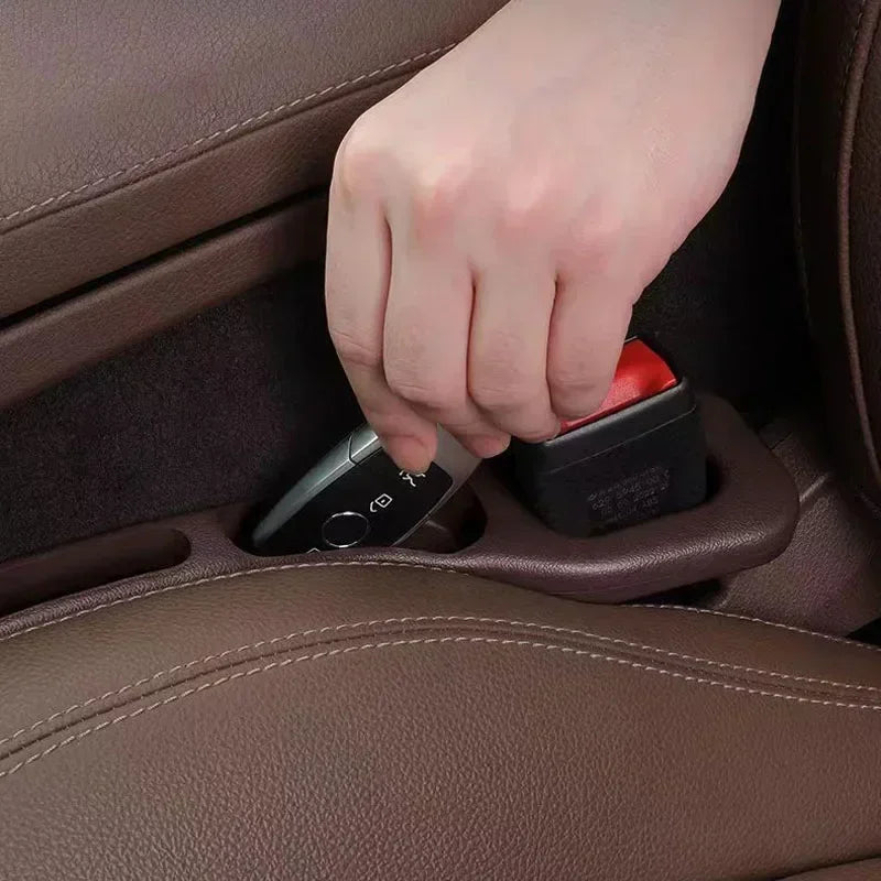 2PCS Car Seat Gap Filler Organizer – No Drop Seat Guard for Cars & SUVs