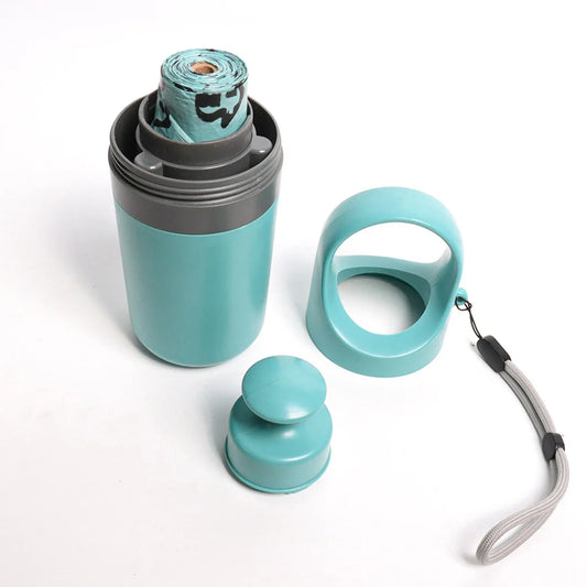 Portable Pet Poop Scooper with Waste Bag Dispenser