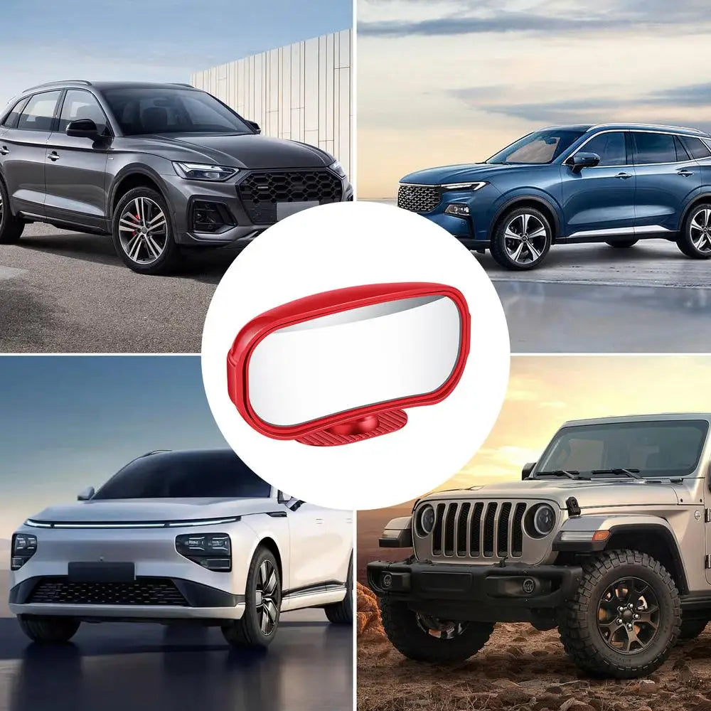 Blind Spot Mirrors 360 Degree Rotating Car Safety Side Mirrors for Reversing and Rearview Auxiliary Mirrors for Trucks Cars SUVs