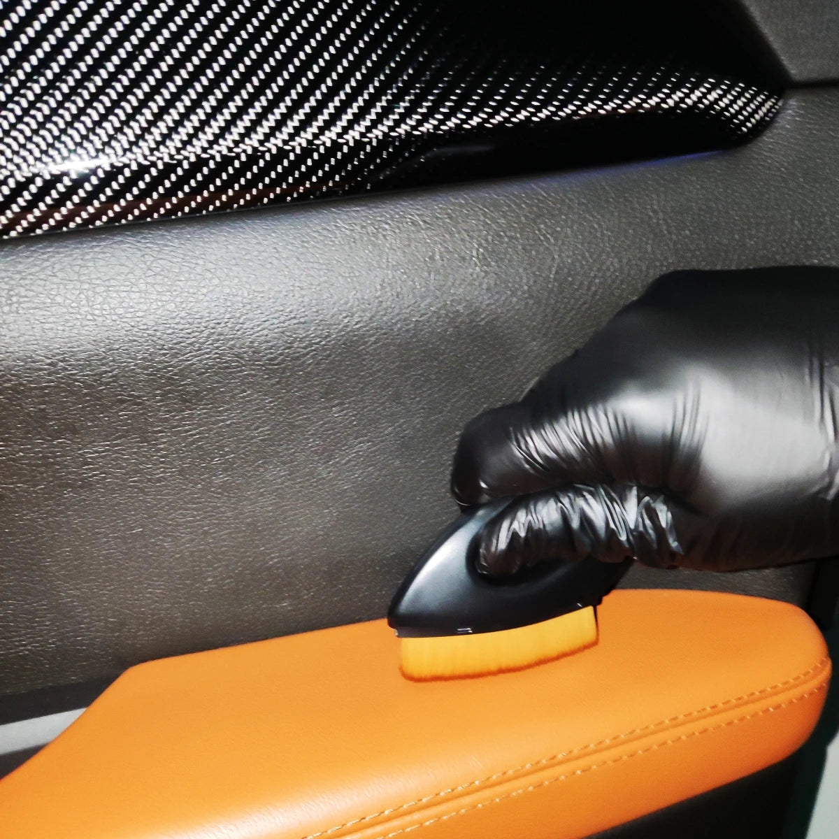 Car Interior Detailing Brush – High-Density Cleaning Tool (2PC Set)