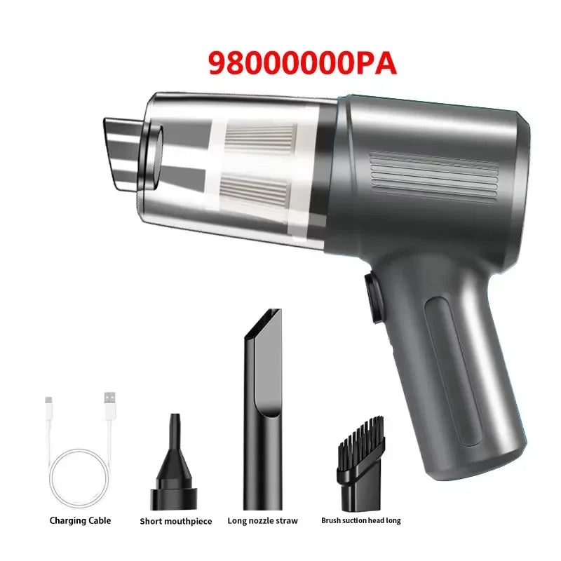 [Rechargeable Handheld Car Vacuum] Portable car vacuum cleaner rechargeable handheld car vacuum cleaner, wireless vacuum cleaner
