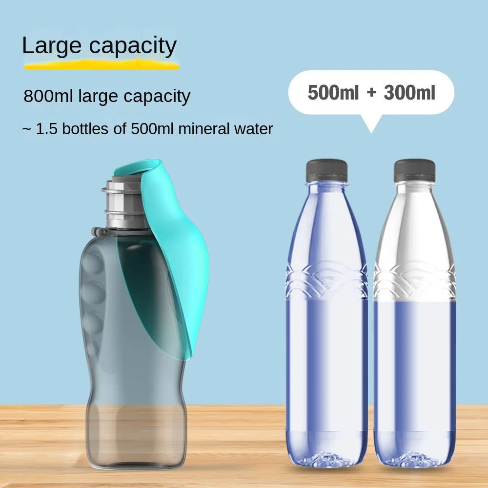 Pet Water Cup, Dog Portable Water Bottle, Outdoor Leaf Shape, Dog Walking Folding Drinking Water Bottle