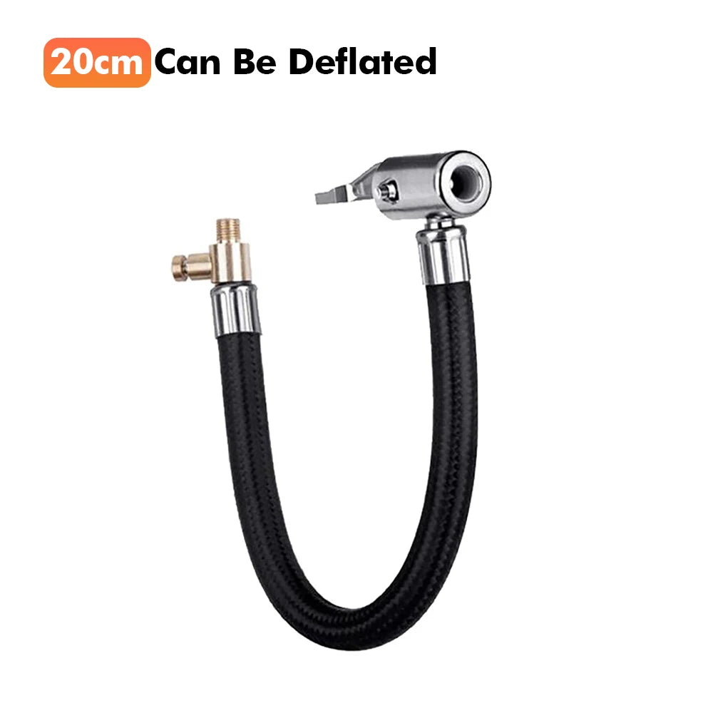 Car Tire Inflator Hose Air Pump With Quick Connector