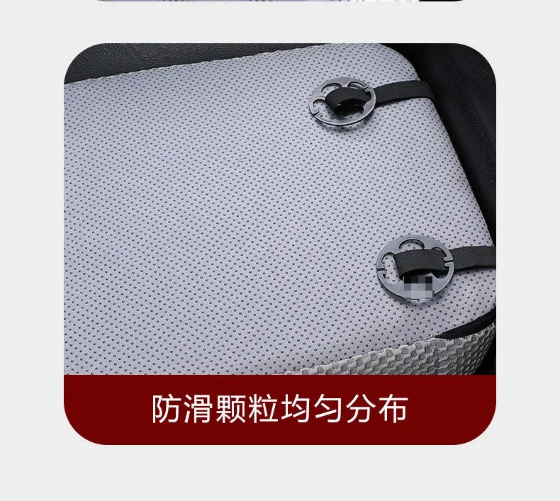 Car Seat Height Pad Thickened Memory Foam Car Seat Cushion for Sedentary Car Drivers Anti-Slip Beveled Design Leveling Pad