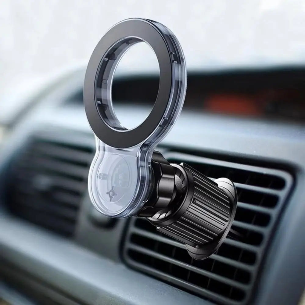 Magnetic Car Phone Holder Air Vent Clip Mini Magnet Car Vent Clip Cellphone 360 Degree Rotatable Mount Magnetic with All Phones