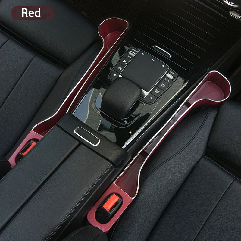 Car Seat Gap Filler Organizer with Cup & Phone Holder – 2 Pack