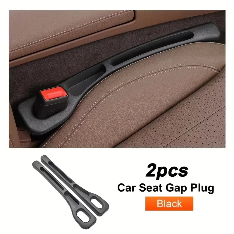 2PCS Car Seat Gap Filler Organizer – No Drop Seat Guard for Cars & SUVs