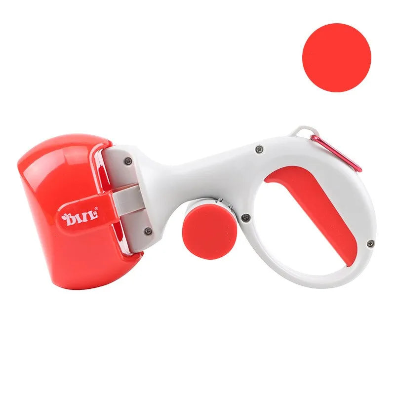 Portable Pet Poop Scooper with Bag Dispenser