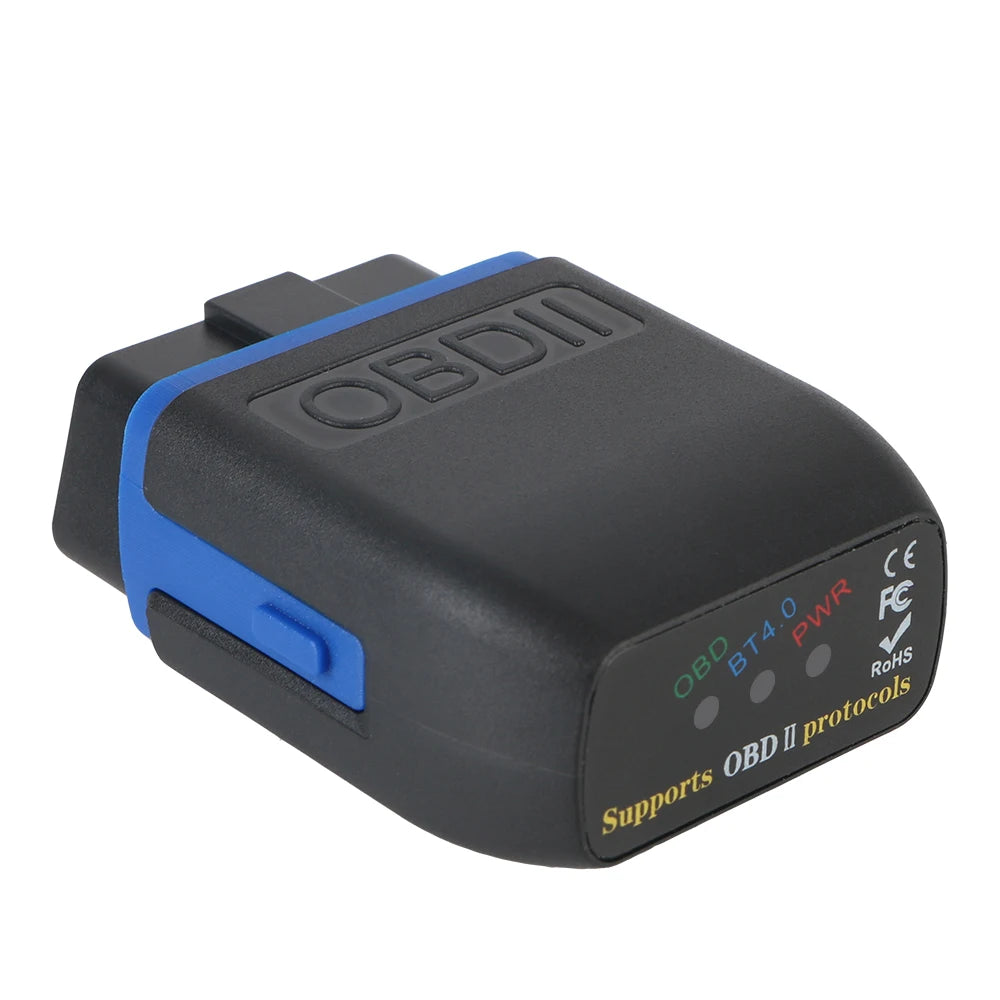 OBD2 Scanner Mini Wireless Bluetooth 4.0 Diagnostic Scanner Car Code Reader For iOS Android and Windows ELM327 V1.5 Car OBD II