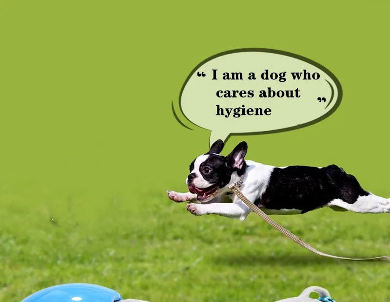 Portable Pet Poop Scooper with Bag Dispenser