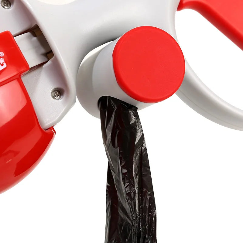 Portable Pet Poop Scooper with Bag Dispenser