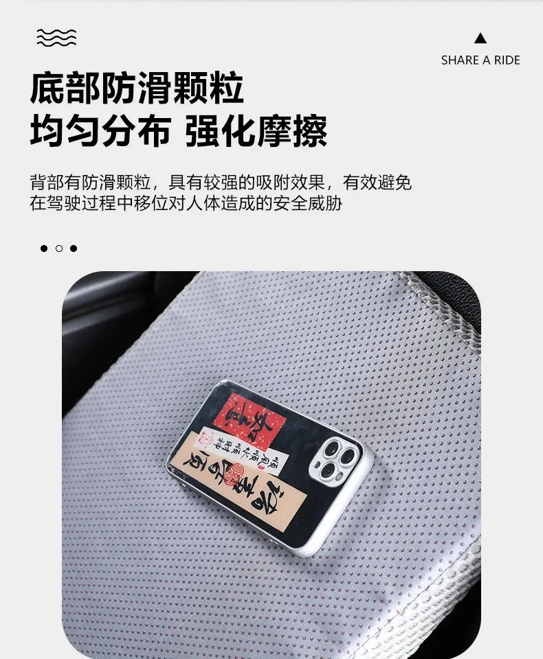 Car Seat Height Pad Thickened Memory Foam Car Seat Cushion for Sedentary Car Drivers Anti-Slip Beveled Design Leveling Pad