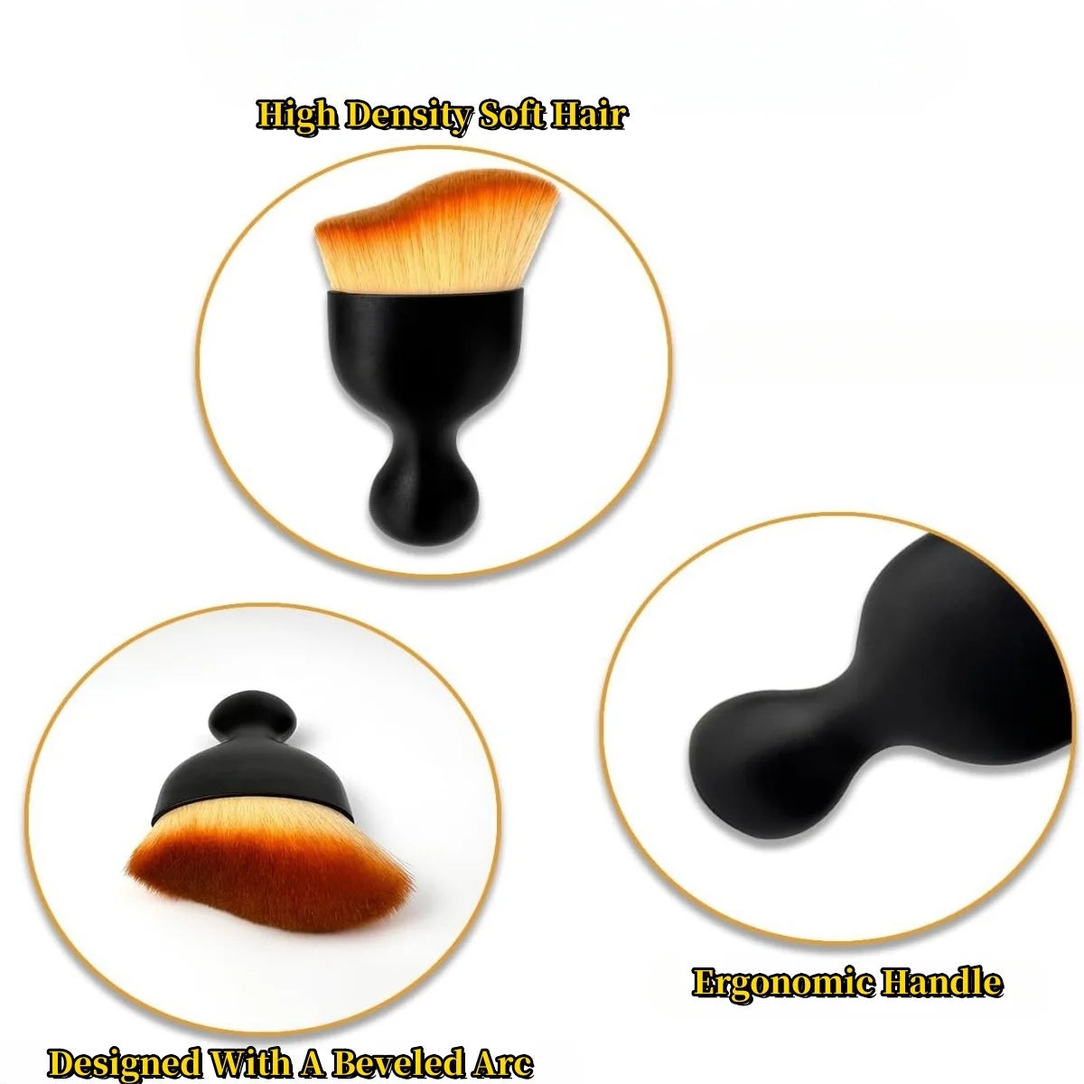 Car Interior Detailing Brush – High-Density Cleaning Tool (2PC Set)