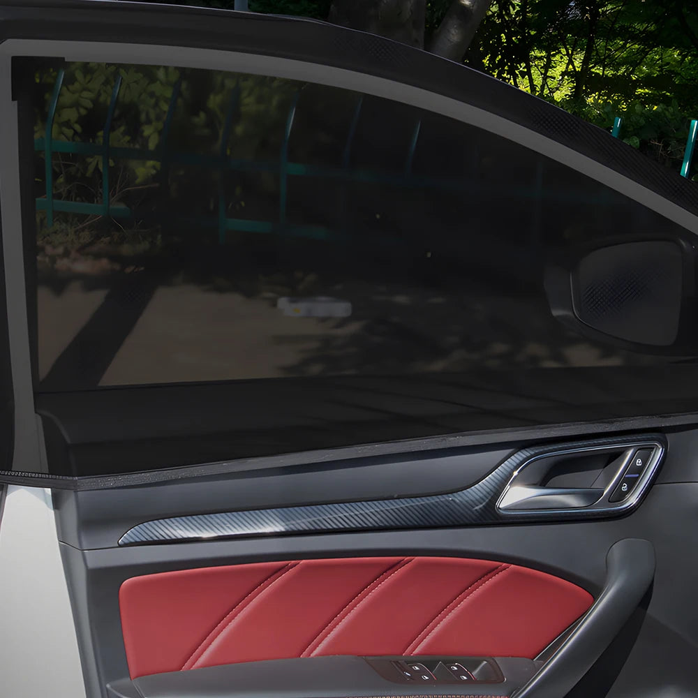 Car Sun Shades: UV Protection, Side & Rear Window Mesh Curtains, Mosquito Repellent, Sun Visor for SUV, Car, RV - Summer Essenti