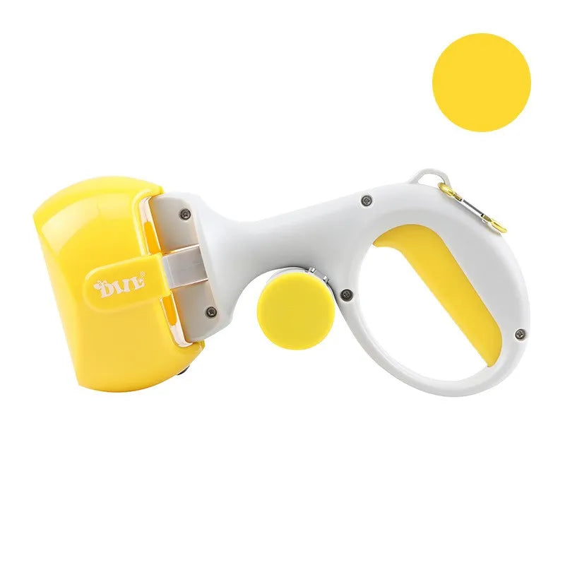 Portable Pet Poop Scooper with Bag Dispenser